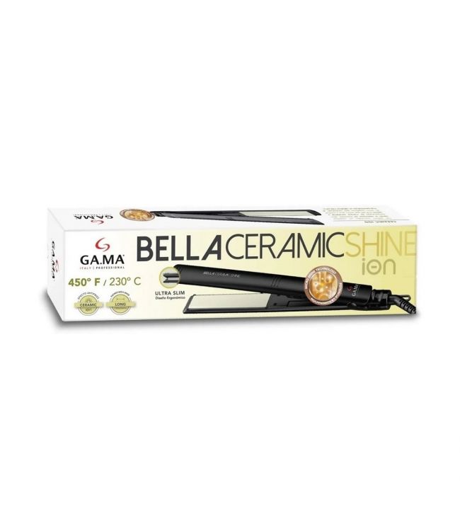 Gemiddeld enthousiast adverteren GA.MA Bella Ceramic Shine Ion Straightner Black online kopen? GA.MA  Stijltang